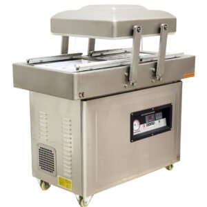 Double Chamber Vacuum Packing Machine 16'' Sealing Chamber