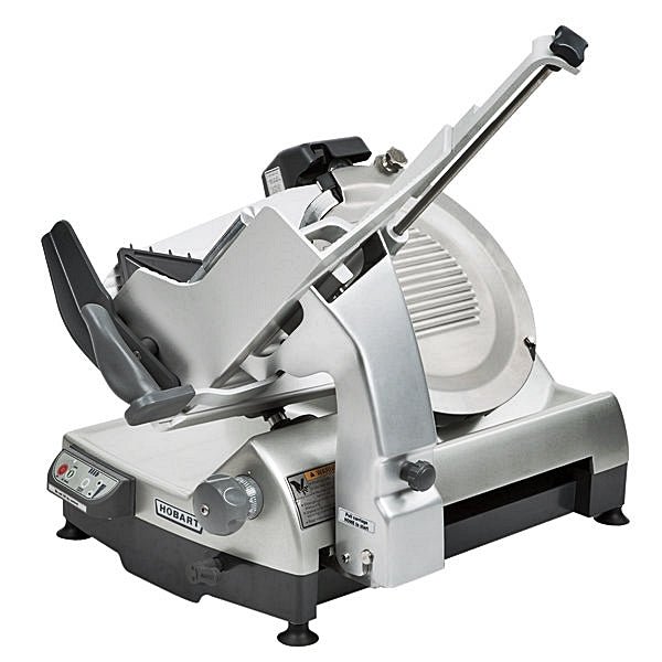 13'' Hobart Heavy Duty Automatic Slicer with Interlocks and Removable Knife