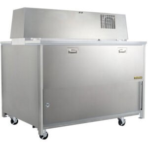 Traulsen 34" Single Sided School Milk Cooler with 4" Casters