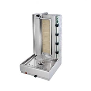 Eurodib 4 Burner Gas Gyro And Shawarma Machine 4x2 Burners