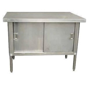 EFI Stainless Steel Work Table with Cabinet 30" Deep