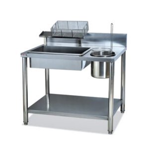 40'' Manual Chicken Breading Station Table