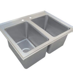 EFI Drop In Sink With 2 Fabricated Bowls