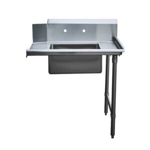 36'' Omcan Right Side Soiled Dish Table with Sink