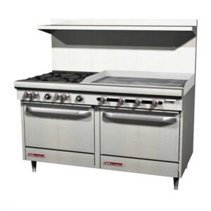 60'' Southbend Range Oven with 36'' Griddle & 4 Burners