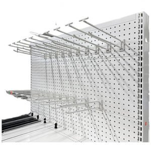 Display Hook for Gondola Shelving