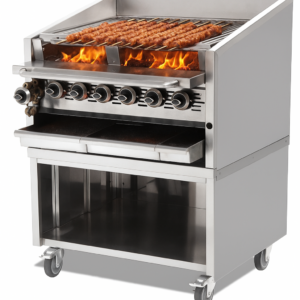 Sinco Signature 30'' Convertible Gas Kebab Grill