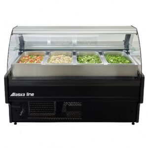 63'' Alaska-Line Salad Prep Table with GN Pan
