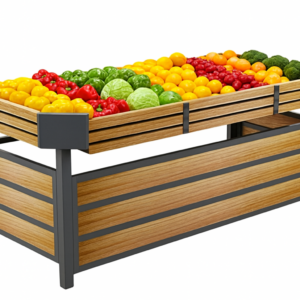 55'' Vegetable & Fruit End Rack