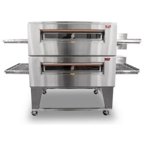 38'' XLT Double Deck Natural Gas Pizza Conveyor Oven G Series
