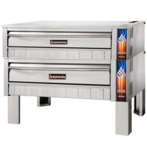 Sierra Range Natural Gas 48" Double Pizza Deck Oven