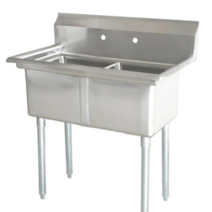Two Compartment 18''x18'' Sink