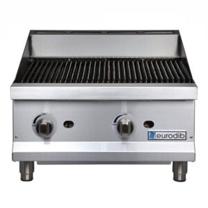 24'' Eurodib Natural Gas Countertop Radiant Charbroiler CBR24-N