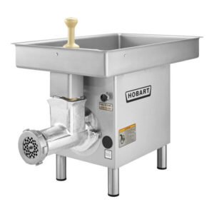 Hobart Heavy Duty Meat Chopper / Grinder with Feed Pan