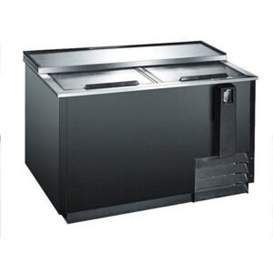 65" Omcan Reach In Beer Bottle Cooler 17.2 Cu. Ft.