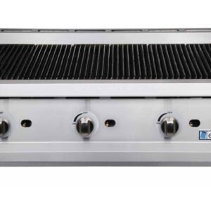 36'' Eurodib Liquid Propane Countertop Radiant Charbroiler CBR36-P