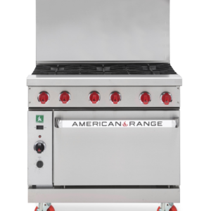 American Range 60'' Gas Range 4 Burner 36'' Griddle
