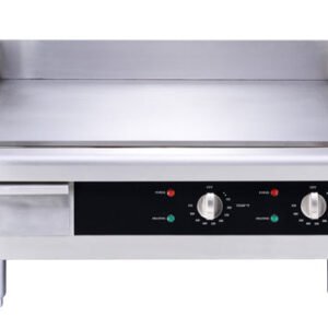Omcan 24'' Countertop Stainless Steel Electric Griddle