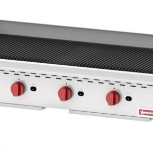 Omcan Countertop Radiant Gas Charbroiler with 4 Burners