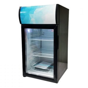 17'' Omcan Countertop Display Refrigerator