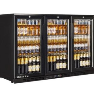 54'' Alaska-Line Swing Three Door Back Bar Cooler