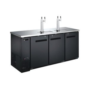 EFI 72″ Beer Dispenser Refrigerator With Double Tab Tower