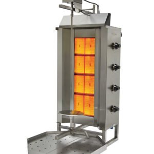 Eurodib Vertical 4 Gas Burner Shawarma Machine