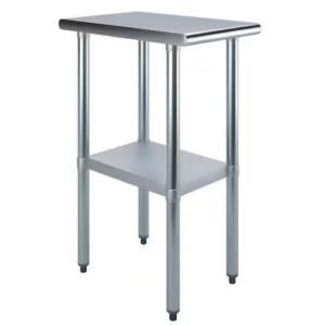 Stainless Steel Worktable 24"x15"