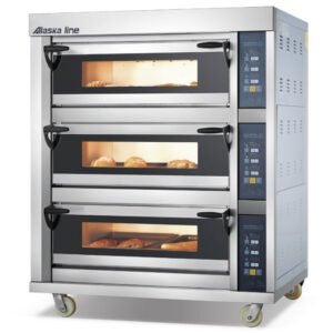 Alaska-Line Electric Bakery Three Deck Oven