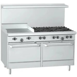 EFI 60″ Natural Gas Range With 6 Burners & 24″ Griddle
