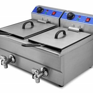 Countertop Electric Fryer 20L with 2 Tank