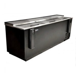 95" Omcan Reach In Beer Bottle Cooler 25.8 Cu. Ft.