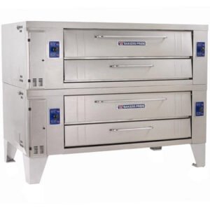 78'' Bakers Pride Double Chamber Gas Pizza Oven
