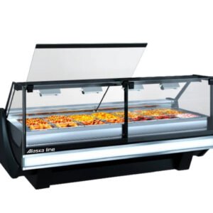 99'' Alaska-Line Heated Display Showcase