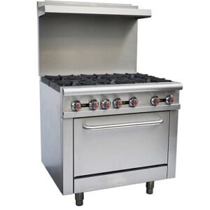 36'' CHEF Range with No Griddle & 6 Burners RGR36