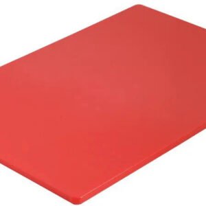 Custom Sized Cutting Board Poly Top 24'' to 96'' , 1/2'' (12mm) Thickness Red CT-12R