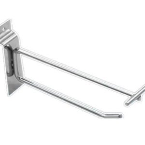 Slot Plate Double Hook Shelves Display Hanging Hook