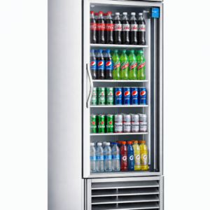26.8" Kool-It Signature Single Glass Door Display Cooler 18.9 Cu.Ft.