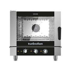 Turbofan 31.9" Full Size 5 Tray Manual / Electric Combi Oven