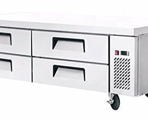 EFI 72″ 4 Drawer Refrigerated Chef Base