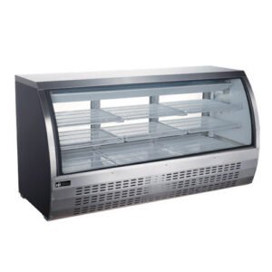 EFI 64″ Curved Glass 3 Door Floor Refrigerated Display Case