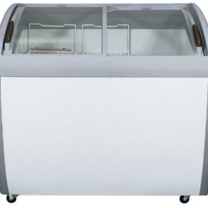 EFI 39″ Curved Glass Top Ice Cream Freezer 9.2 Cu.Ft.