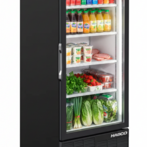 Habco 24" 4-Shelf Single Glass Door Refrigerated Merchandiser