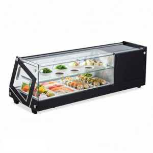 52'' Omcan Square Glass Refrigerated Sushi Case -