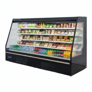 Alaska-Line 102'' Low-Profile Open Air Merchandiser Display Cooler –