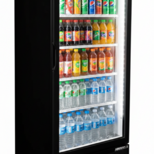 Habco ESM28HCTD 30" Wide 78" High 1 Swing Door Glass Refrigerator Merchandiser