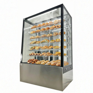 48'' CHEF Pastry Display Warmer Square Glass