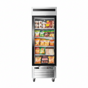 EFI 27" Bottom-Mount Glass 1-Door Ice Cream Freezer - 19.1 Cu. Ft.