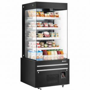 36” Grab-and-Go Black Open Front Refrigerated Showcase 19.77 cu.ft. (560 L)