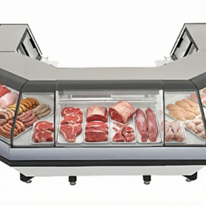 51'' Pro-Kold Curved Glass Meat Case Remote -